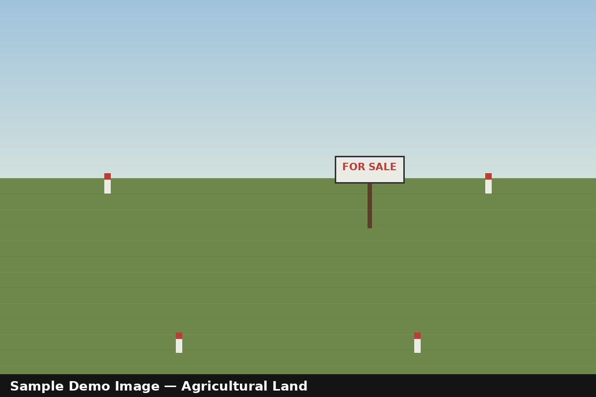 Five-Acre Agricultural Land — River Frontage